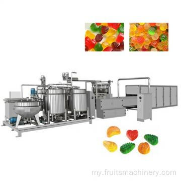 Candy Jelly Gummy ထုတ်လုပ်မှုလိုင်း